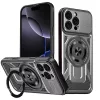 Techsuit - RuggedCam ütésálló tok - iPhone 16 Pro - Szürke