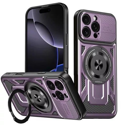 Techsuit - RuggedCam - iPhone 16 Pro - Purple