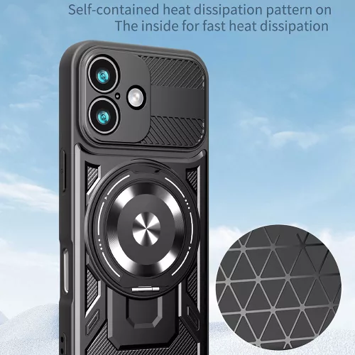 Techsuit - RuggedCam - iPhone 17 - Gray