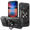 Techsuit - RuggedCam ütésálló tok - iPhone 17 Pro Max - Fekete