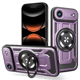 Techsuit - RuggedCam ütésálló tok - iPhone 17 Air - Lila