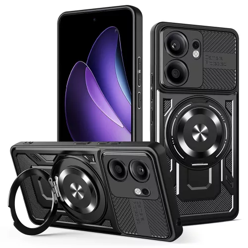 Techsuit - RuggedCam - Oppo Reno13 F 4G / Reno13 F 5G / Reno13 FS 5G - Black