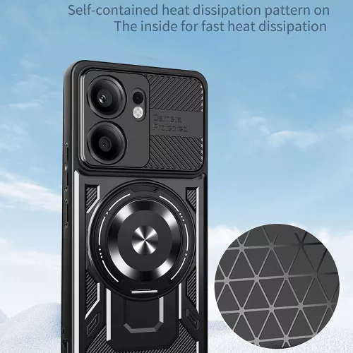 Techsuit - RuggedCam - Oppo Reno13 F 4G / Reno13 F 5G / Reno13 FS 5G - Black