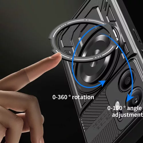 Techsuit - RuggedCam - Oppo Reno13 F 4G / Reno13 F 5G / Reno13 FS 5G - Gray