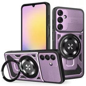   Techsuit - RuggedCam ütésálló tok - Samsung Galaxy A25 5G - Lila