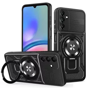   Techsuit - RuggedCam ütésálló tok - Samsung Galaxy A05s - Fekete