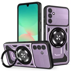   Techsuit - RuggedCam ütésálló tok - Samsung Galaxy A26 5G - Lila