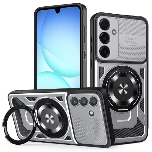 Techsuit - RuggedCam - Samsung Galaxy A17 5G / A17 4G / M17 / F17 - Gray