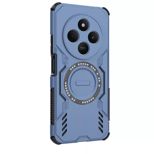 Techsuit - ArmorMag ütésálló tok - Xiaomi Redmi 14C / Poco C75 - Kék