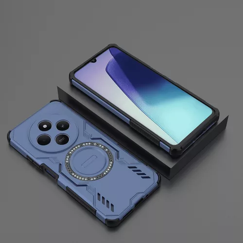 Techsuit - ArmorMag ütésálló tok - Xiaomi Redmi 14C / Poco C75 - Kék