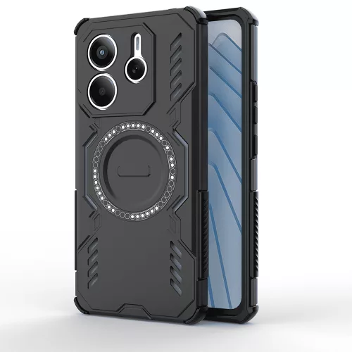 Techsuit - ArmorMag ütésálló tok - Xiaomi Redmi Note 14 5G - Fekete