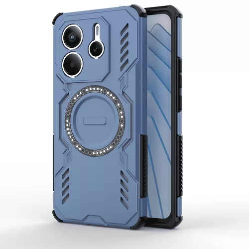Techsuit - ArmorMag ütésálló tok - Xiaomi Redmi Note 14 5G - Kék