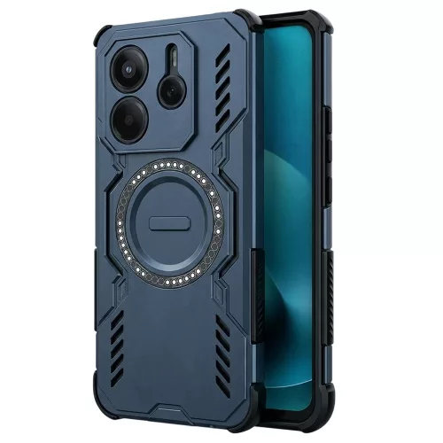 Techsuit - ArmorMag ütésálló tok - Xiaomi Redmi Note 14 5G - Kék