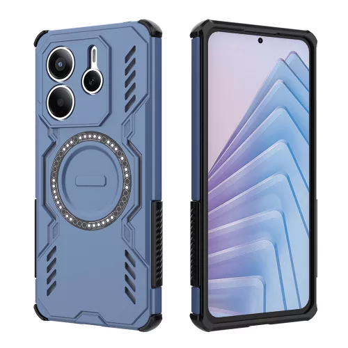 Techsuit - ArmorMag ütésálló tok - Xiaomi Redmi Note 14 5G - Kék