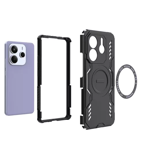 Techsuit - ArmorMag ütésálló tok - Xiaomi Redmi Note 14 5G - Kék