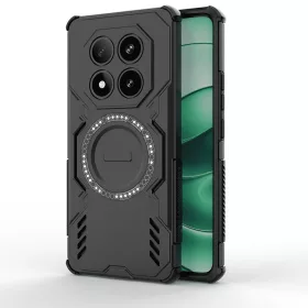   Techsuit - ArmorMag ütésálló tok - Xiaomi Redmi Note 14 Pro 5G / Poco X7 - Fekete