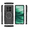 Techsuit - ArmorMag ütésálló tok - Xiaomi Redmi Note 14 Pro 5G / Poco X7 - Fekete