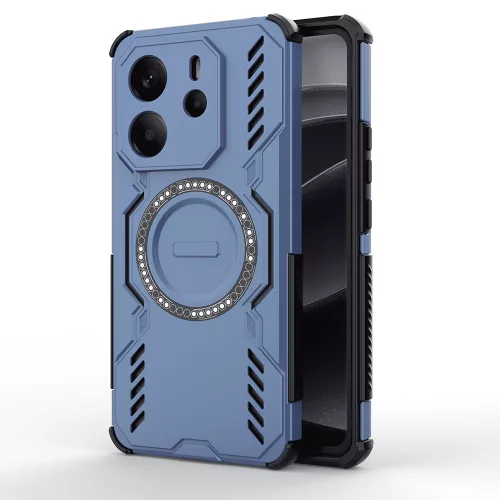 Techsuit - ArmorMag ütésálló tok - Xiaomi Redmi Note 14 4G (Regional) - Kék