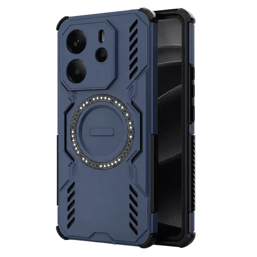 Techsuit - ArmorMag ütésálló tok - Xiaomi Redmi Note 14 4G (Regional) - Kék