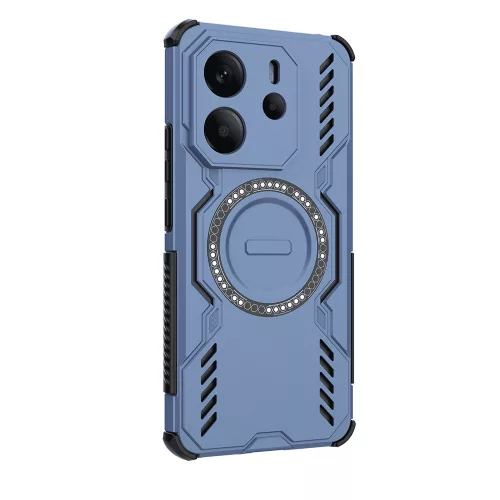 Techsuit - ArmorMag ütésálló tok - Xiaomi Redmi Note 14 4G (Regional) - Kék