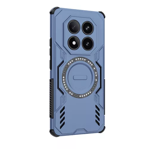 Techsuit - ArmorMag ütésálló tok - Xiaomi Redmi Note 14 Pro 4G - Kék