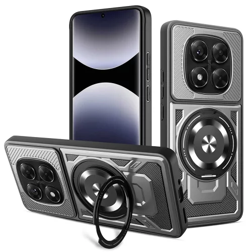 Techsuit - RuggedCam - Xiaomi Redmi Note 14 Pro 5G / Note 14 Pro+ 5G / Poco X7 - Gray