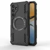 Techsuit - ArmorMag ütésálló tok - Samsung Galaxy A55 5G - Fekete