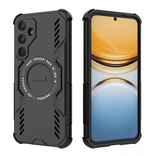 Techsuit - ArmorMag ütésálló tok - Samsung Galaxy A55 5G - Fekete