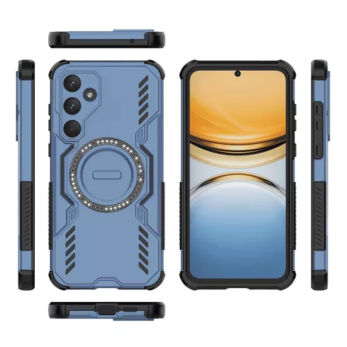 Techsuit - ArmorMag ütésálló tok - Samsung Galaxy A55 5G - Kék