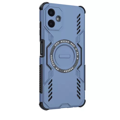 Techsuit - ArmorMag ütésálló tok - Samsung Galaxy A06 4G - Kék