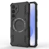 Techsuit - ArmorMag ütésálló tok - Samsung Galaxy S25 - Fekete