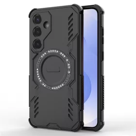   Techsuit - ArmorMag ütésálló tok - Samsung Galaxy S25 - Fekete
