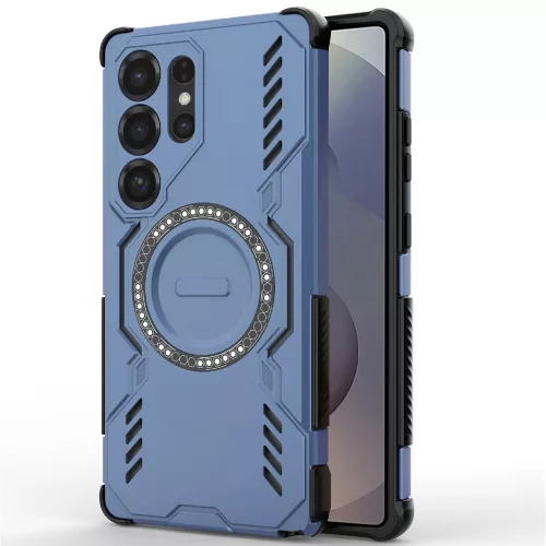 Techsuit - ArmorMag ütésálló tok - Samsung Galaxy S25 Ultra - Kék