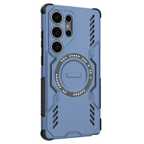 Techsuit - ArmorMag ütésálló tok - Samsung Galaxy S25 Ultra - Kék
