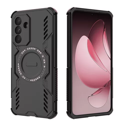 Techsuit - ArmorMag ütésálló tok - Samsung Galaxy A56 5G - Fekete