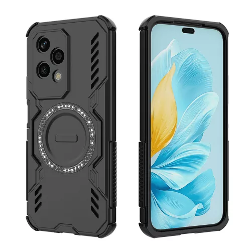 Techsuit - ArmorMag ütésálló tok - Honor 200 Lite - Fekete