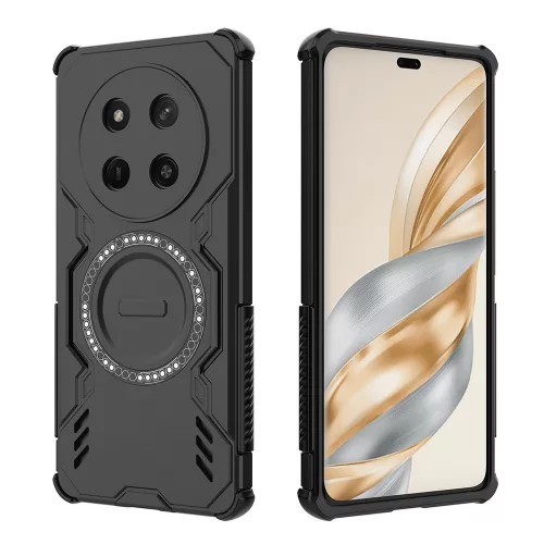 Techsuit - ArmorMag ütésálló tok - Honor Magic7 Lite / X9c - Fekete