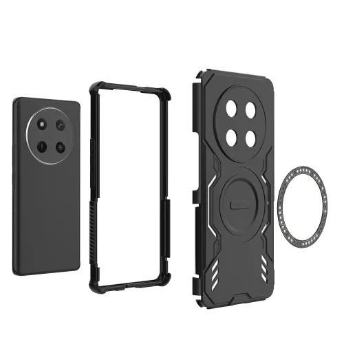 Techsuit - ArmorMag ütésálló tok - Honor Magic7 Lite / X9c - Fekete