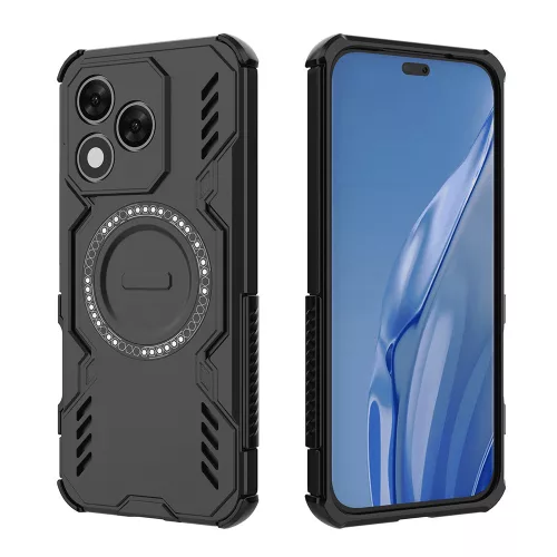 Techsuit - ArmorMag ütésálló tok - Honor 400 Lite - Fekete