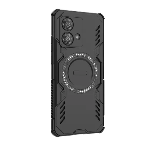 Techsuit - ArmorMag ütésálló tok - Motorola Edge 40 Neo - Fekete