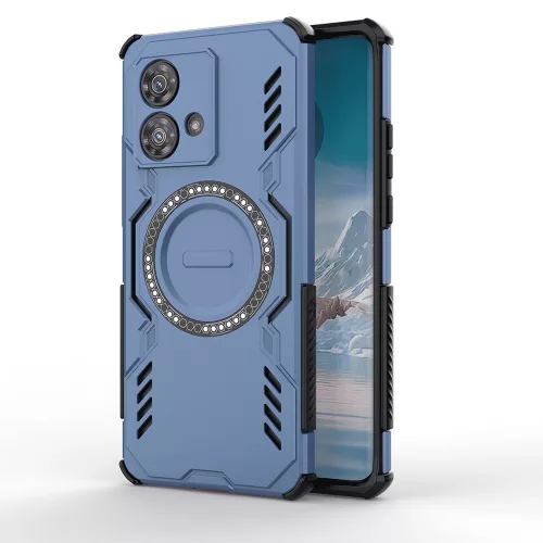 Techsuit - ArmorMag ütésálló tok - Motorola Edge 40 Neo - Kék
