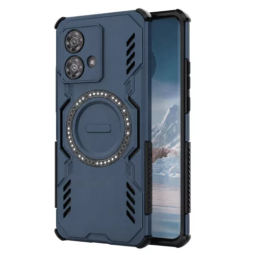 Techsuit - ArmorMag ütésálló tok - Motorola Edge 40 Neo - Kék