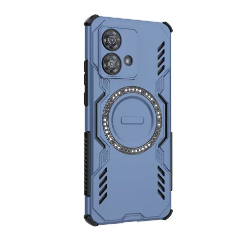 Techsuit - ArmorMag ütésálló tok - Motorola Edge 40 Neo - Kék