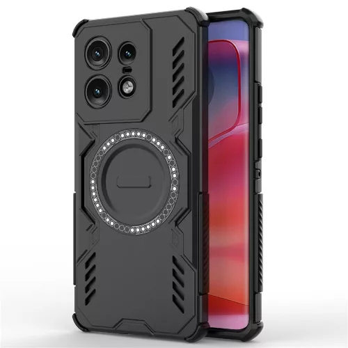 Techsuit - ArmorMag ütésálló tok - Motorola Edge 50 Pro - Fekete