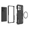Techsuit - ArmorMag ütésálló tok - Motorola Edge 50 Pro - Fekete