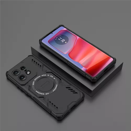 Techsuit - ArmorMag ütésálló tok - Motorola Edge 50 Pro - Fekete