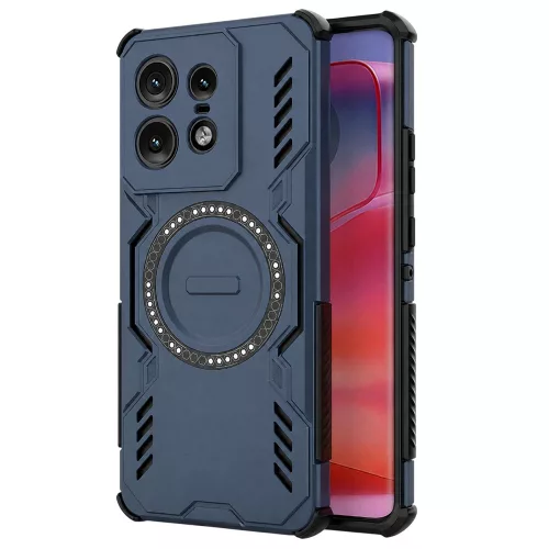 Techsuit - ArmorMag ütésálló tok - Motorola Edge 50 Pro - Kék
