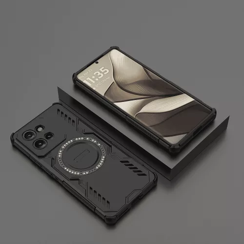 Techsuit - ArmorMag ütésálló tok - Motorola Edge 50 - Fekete