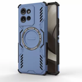   Techsuit - ArmorMag ütésálló tok - Motorola Edge 50 - Kék