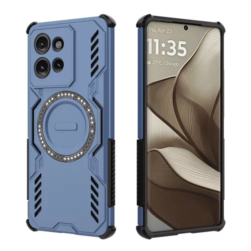 Techsuit - ArmorMag ütésálló tok - Motorola Edge 50 - Kék